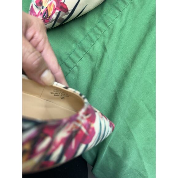 Ivanka Trump Floral Peeptoe Stiletto Heel Womens Size 10m - Picture 6 of 6